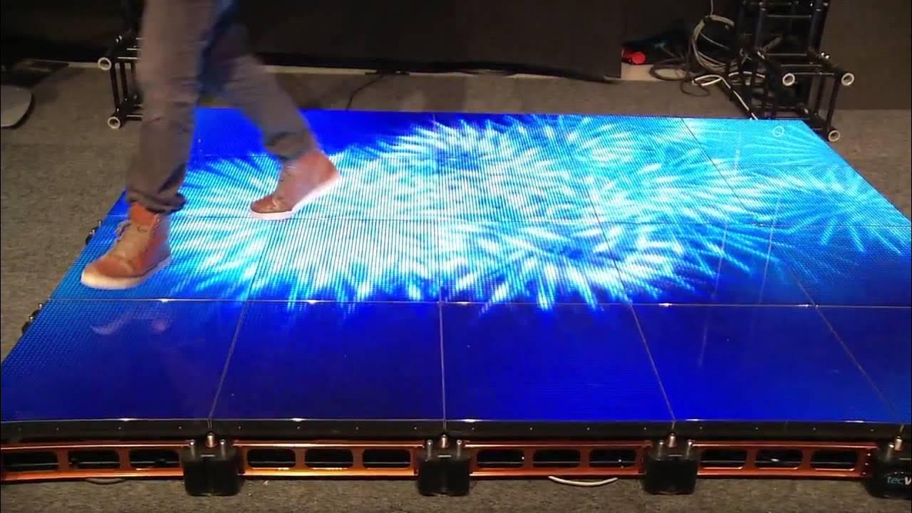 напольны лед экран